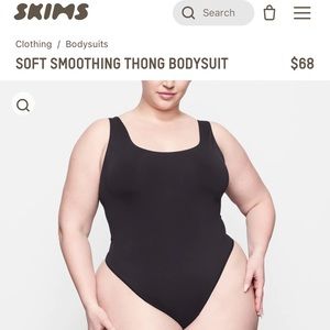 Skims smoothing thong bodysuit